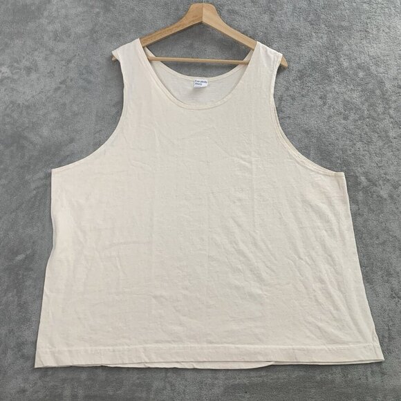 Everybody World Shirt Mens 2XL Tubular Tank Top Cotton Scour Unisex Casual Basic - Picture 1 of 7